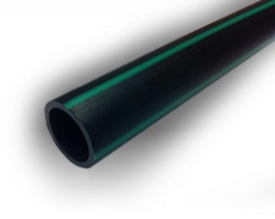 25mm Enviro-Line Green Stripe MDPE x 50m
